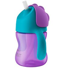 Philips Avent Sugrörsmugg - 200 ml - Purple Philips Avent Sugrörsmugg - 200 ml - Purple