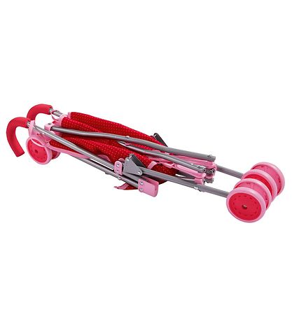 HABA Puppen Buggy - Rot/Hellrosa