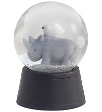 Kids by Friis Mini Sneeuwbol - Ø: 4,3 cm - Neushoorn Kids by Friis Mini Sneeuwbol - Ø: 4,3 cm - Neushoorn