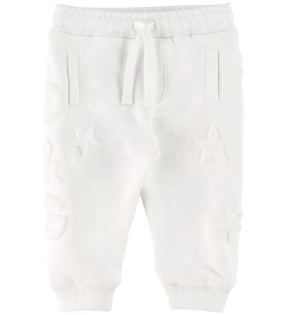 Dolce & Gabbana Joggingbroek - Wit m. sterren Dolce & Gabbana Joggingbroek - Wit m. sterren