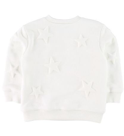 Dolce & Gabbana Sweatshirt - White w. Stars Dolce & Gabbana Sweatshirt - White w. Stars