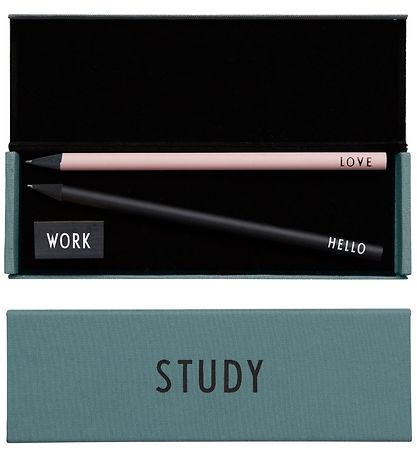 Design Letters Pencil Case - Study - Petrol Design Letters Pencil Case - Study - Petrol