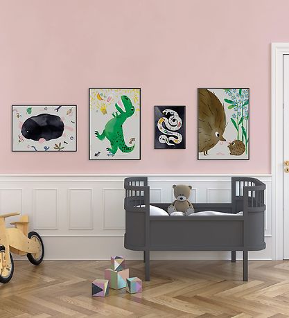 I Love My Type Veggspjald - 50x70 - Faldir fjársjóðir - Ivory