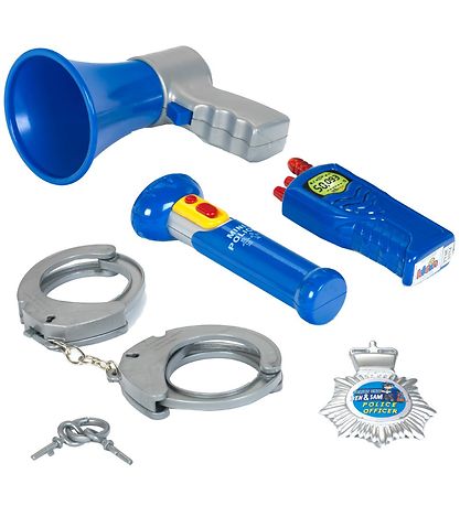 Klein Lögreglusett I Koffort - 6 Stk. - Blár Klein Lögreglusett I Koffort - 6 Stk. - Blár