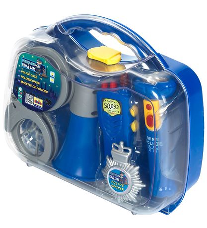 Klein Lögreglusett I Koffort - 6 Stk. - Blár Klein Lögreglusett I Koffort - 6 Stk. - Blár