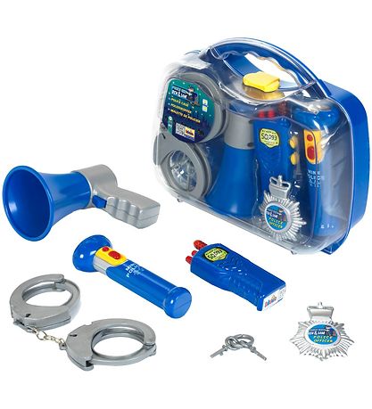 Klein Lögreglusett I Koffort - 6 Stk. - Blár Klein Lögreglusett I Koffort - 6 Stk. - Blár