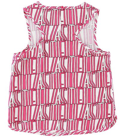 Stella McCartney Kids 상의 - 화이트/핑크