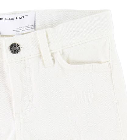 Shorts Designers Remix - Bellis Détruit - Cream Shorts Designers Remix - Bellis Détruit - Cream