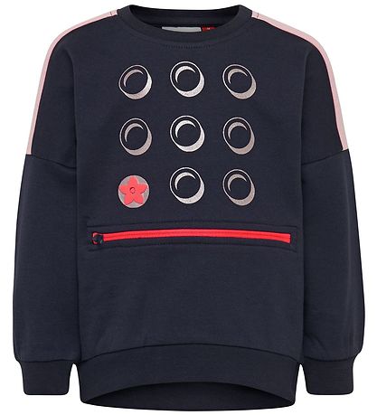 LEGO® Duplo Sweatshirt - LWSun - Navy w. Rose/Silver