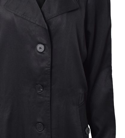 Hound Trench Coat - Black Hound Trench Coat - Black