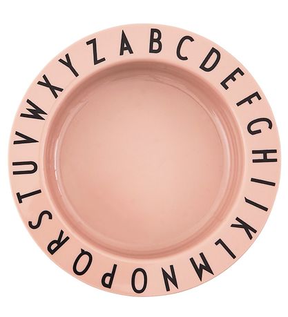 Design Letters Bowl - Tritan - 15.5 cm - Eat & Learn - Powder ro Design Letters Bowl - Tritan - 15.5 cm - Eat & Learn - Powder ro
