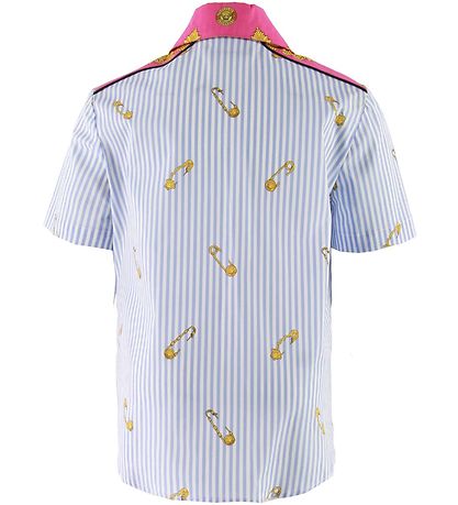 Chemise Versace - Bleu Clair/Rose Chemise Versace - Bleu Clair/Rose