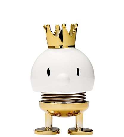 Hoptimist King Junior Bumble - 12 cm - Weiß/Gold