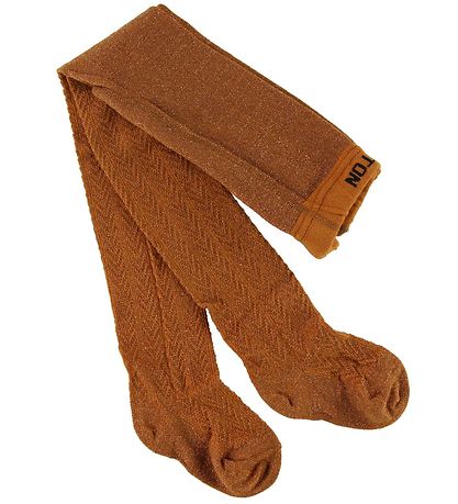 Melton Tights - Orange/Glitter Melton Tights - Orange/Glitter