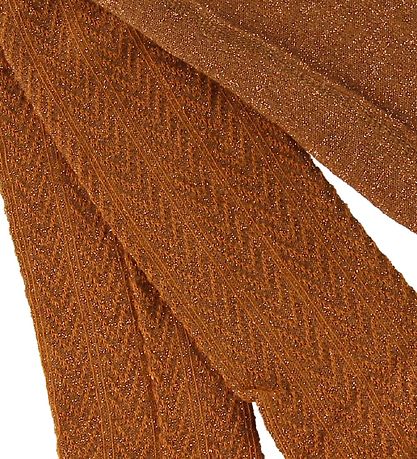 Melton Tights - Orange/Glitter Melton Tights - Orange/Glitter