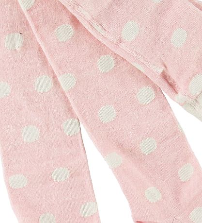 Melton Tights - Wool/Cotton - Pink