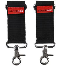 - Crochet pour poussette Pour Sac à Langer Storksak - Noir - Crochet pour poussette Pour Sac à Langer Storksak - Noir