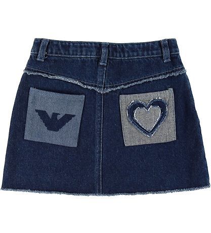 Emporio Armani Skirt - Dark Denim Emporio Armani Skirt - Dark Denim