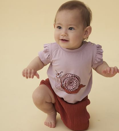 Soft Gallery T-shirt - Sif - Snailey - Dawn Pink Soft Gallery T-shirt - Sif - Snailey - Dawn Pink