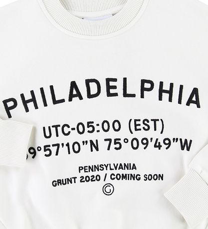 Grunt Peysa - Alberte - Fílabeinshvítt