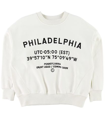 Grunt Peysa - Alberte - Fílabeinshvítt