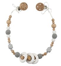 Chaîne de Poussette Tiny Tot - Lumière Gris Chaîne de Poussette Tiny Tot - Lumière Gris