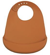 Tiny Tot Bib - Silicone - Ocher Tiny Tot Bib - Silicone - Ocher
