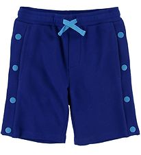 Stella McCartney Kids Sweatshorts - Blauw m. Knoppen Stella McCartney Kids Sweatshorts - Blauw m. Knoppen