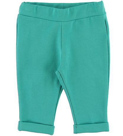 Emporio Armani Set - Cardigan/Jogginghosen - Weiß/Türkis m. Bürs