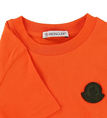 Moncler Set - T-shirt/Shorts - Completo - Orange Moncler Set - T-shirt/Shorts - Completo - Orange