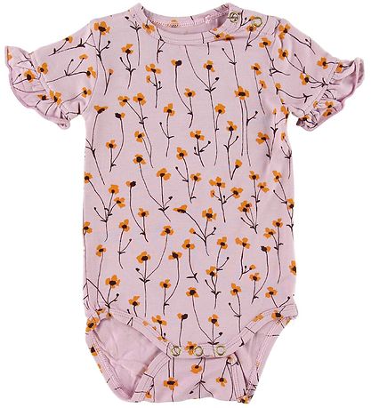 Soft Gallery Bodysuit s/s - Farrow - Buttercup - Dawn Pink Soft Gallery Bodysuit s/s - Farrow - Buttercup - Dawn Pink