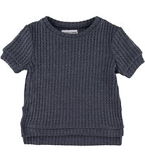 Christina Rohde T-shirt - Knitted - Charcoal Christina Rohde T-shirt - Knitted - Charcoal