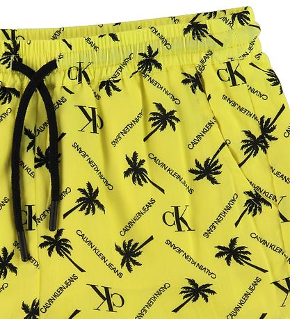Calvin Klein Shorts - Palm - Yellow Calvin Klein Shorts - Palm - Yellow
