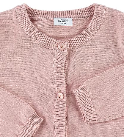 Hust and Claire Cardigan - Cara - Knitted - Dusty Rose