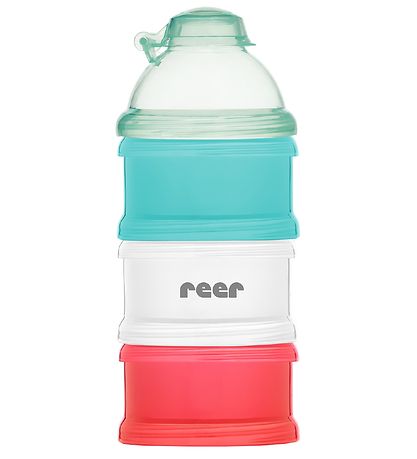 Récipient pour lait en poudre/nourriture Reer - 4 pièces - Bleu/ Récipient pour lait en poudre/nourriture Reer - 4 pièces - Bleu/