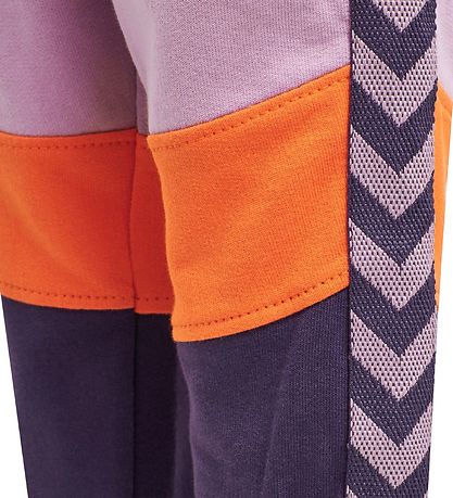 Hummel Sweatpants - HMLVeronica - Purple/Orange Hummel Sweatpants - HMLVeronica - Purple/Orange