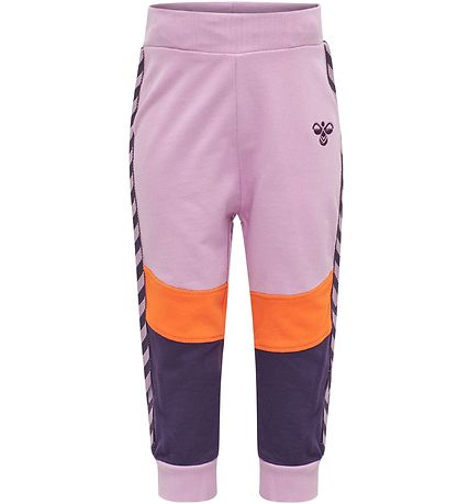Hummel Sweatpants - HMLVeronica - Purple/Orange Hummel Sweatpants - HMLVeronica - Purple/Orange