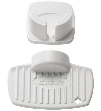 BabyDan Kinderveiligheid - Magnetisch slot - Wit BabyDan Kinderveiligheid - Magnetisch slot - Wit