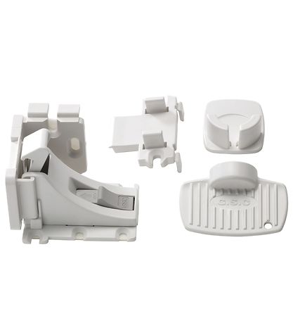 BabyDan Kinderveiligheid - Magnetisch slot - Wit BabyDan Kinderveiligheid - Magnetisch slot - Wit