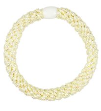 Kknekki Hair Tie - Light Yellow Glitter Kknekki Hair Tie - Light Yellow Glitter