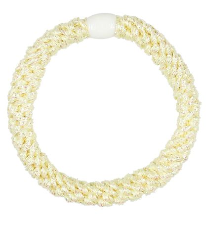 Kknekki Haargummi - Hellgelb Glitzer Kknekki Haargummi - Hellgelb Glitzer