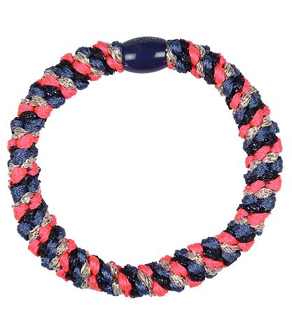 Elastique à Cheveux Kknekki - Vieux Bleu/Neon Rose Brillant Elastique à Cheveux Kknekki - Vieux Bleu/Neon Rose Brillant