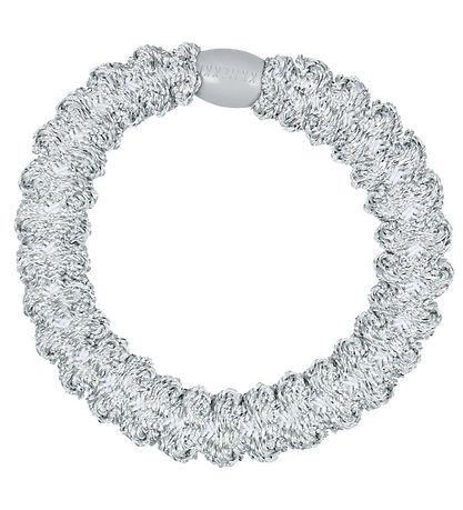Kknekki Hårsnodd - Silver Glitter m. Lace Kknekki Hårsnodd - Silver Glitter m. Lace