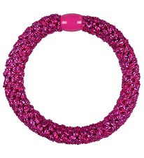 Kknekki Hair Tie - Electric Pink Glitter Kknekki Hair Tie - Electric Pink Glitter