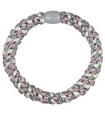 Kknekki Hair Tie - Pastel/Silver Glitter