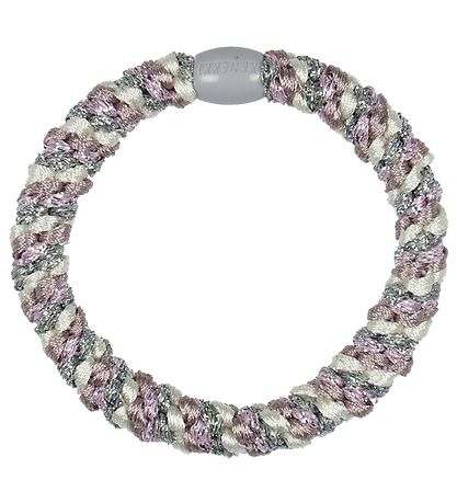 Kknekki Haargummi - Pastel/Silber Glitzer Kknekki Haargummi - Pastel/Silber Glitzer