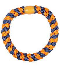 Kknekki Hair Tie - Dusty Blue/Neon Orange Kknekki Hair Tie - Dusty Blue/Neon Orange