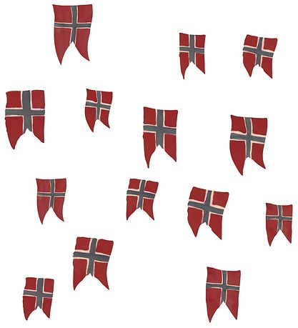 That's Mine Muurstickers - 14 stk - Noors Vlag