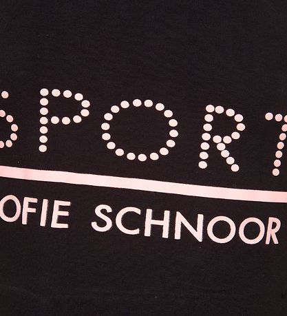 Sport Stad Sofie Schnoor Top - Pi - Zwart/Roze m. Logo