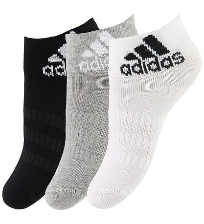 adidas Performance Sokker - 3-pack - Svart/Grå/Hvit